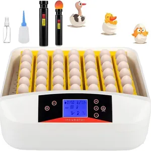 NEW $205 55 Egg Incubator with Humidity Display, E