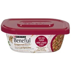 NEW Purina Beneful Beneful Prepared Meals Beef Ste