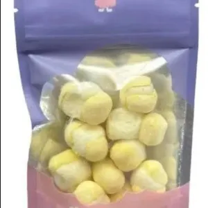 2x Yum Ice Freeze Dried Lemon Bon Bon, 0.5oz