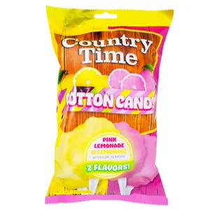 2x Pink Lemonade & Lemonade Cotton Candy 3oz Bag