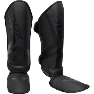 $46 RDX T15 Noir Black Shin Instep Guards Black /