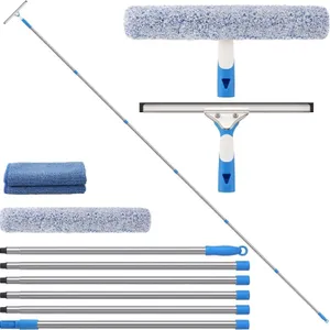 NEW $41 15 Feet Window Cleaning Kit with Extension