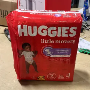 SEALED (Size 4) 25ct Huggies baby diapers