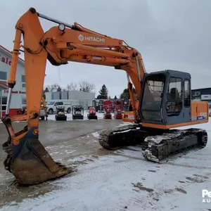 Hitachi EX100 Offset Boom Excavator