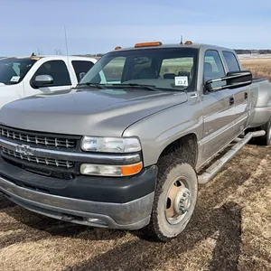 2001 CHEV SILVERADO 3500 4X4 CREW CAB LONG BOX DUALLY TRUCK