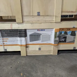 Unused 2026 SDLanch High End Carport 12ftx20ft                                   M# SDLC1220