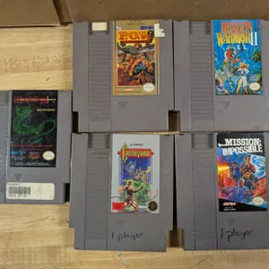 Lot of NES Game Cartridges (Not Tested, Some Poor Condition)