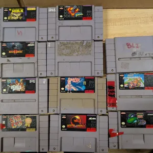 Lot of SNES Game Cartridges (Not Tested, Some Poor Condition)