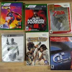 Set of Games (Xbox, PS3-3, and Wii)
