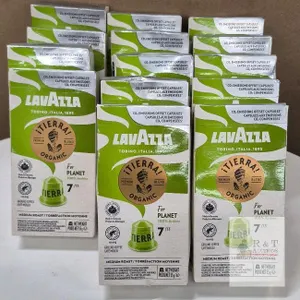 BB 2024 Lavazza Tierra! Organic Nespresso Capsules, Medium Roast, 80 Count, Intensity 7/13, 100% Arabica