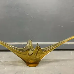 ALTAGLASS AMBER DECORATIVE PIECE