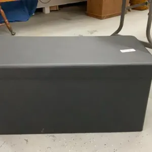 PADDED BENCH W/ STORAGE