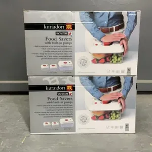 (2) BOXES KURAIDORI  FOOD SAVERS