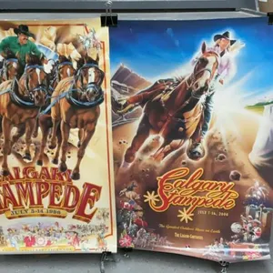 (2) CALGARY STAMPEDE POSTERS
