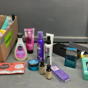 BOX OF PERSONAL CARE PRODUCTS