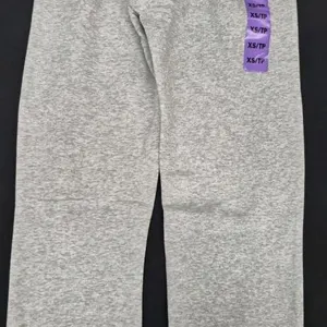 NEW GAP Heather Gray Joggers - XS, Elastic Waist & Cuffs, Side Pockets, Cotton Blend, New with Tags