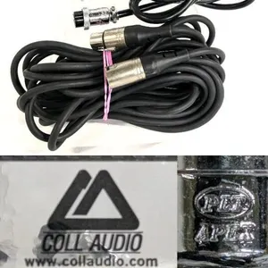 Coll Audio Professional Audio Power Supply with XLR & PLT APEX Cables, 15ft, Universal Voltage