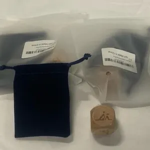 5 NEW 6 Sided Couple Dating Dice, Natural Wood, Position Engravings, Pouch Included, X00436JEGT