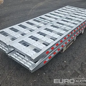 Unused 10' Aluminium Loading Ramp, 10 Ton Rated (4 of) 