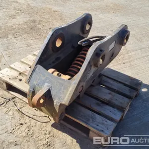 2023 TEFRA Hydraulic Double Lock Quick Hitch 80mm Pin to suit 20 Ton Excavator 