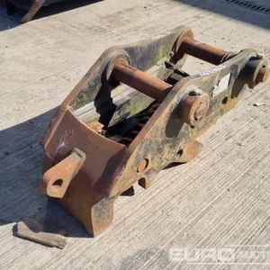 TEFRA Hydraulic Double Lock Quick Hitch 65mm Pin to suit 13 Ton Excavator 