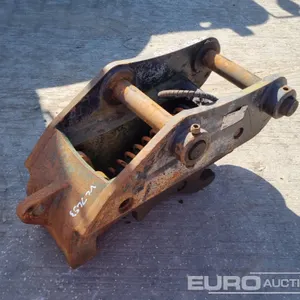 2022 TEFRA Hydraulic Double Lock Quick Hitch 65mm Pin to suit 13 Ton Excavator 