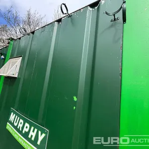 30x10 Steel Cabin, Canteen (Will be Sold Offsite,furniture not included, Location: Murphy international, Newbridge, Co.Kildare. Contact: Cathal Dohert