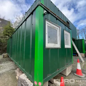 30x10 Steel Cabin, Canteen (Will be Sold Offsite,furniture not included, Location: Murphy international, Newbridge, Co.Kildare. Contact: Cathal Dohert