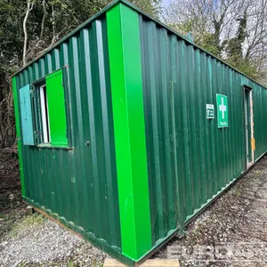 30x10 Steel Cabin, Office (Will be Sold Offsite,furniture not included, Location: Murphy international, Newbridge, Co.Kildare. Contact: Cathal Doherty