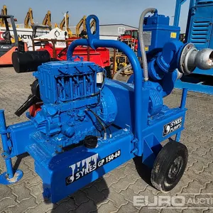 Dewatering Pump c/w 3 Cylinder Lister Petter Diesel Engine 