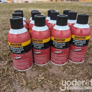 Unused Premium Starting Fluid, 12 Per Case 