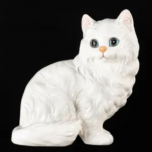 PERSIAN CAT PORCELAIN FIGURINE