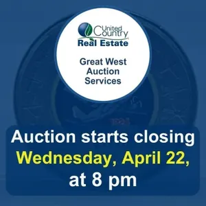 Auction begins to close Wednesday, April 22,