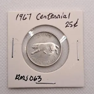 1967 Centennial Quarter