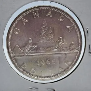 1965 Canada One Dollar Coin
