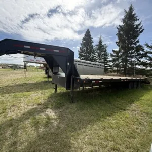 2008 PJ 25' Deck Gooseneck Trailer
