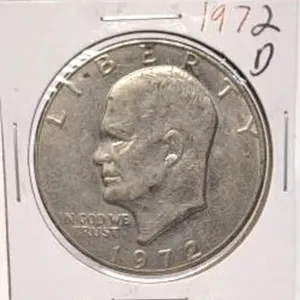1972 D Eisenhower $1 Coin