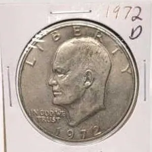 1972 D Eisenhower $1 Coin