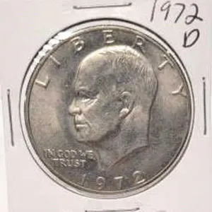 1972 D Eisenhower $1 Coin