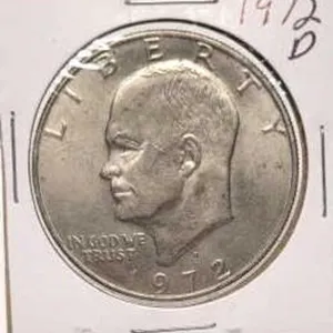 1972 D Eisenhower $1 Coin