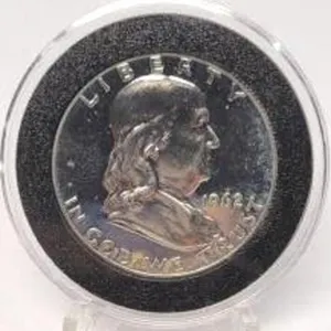 1962 Ben Franklin Silver Half Dollar