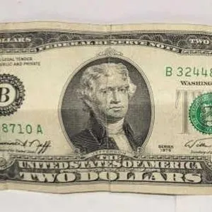 1976 Jefferson $2 Bill