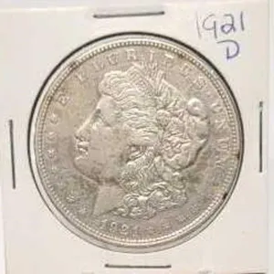 1921 D Morgan Silver Dollar