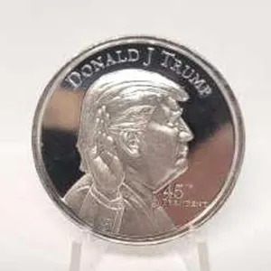 Donald J. Trump 2 Oz. Silver Coin