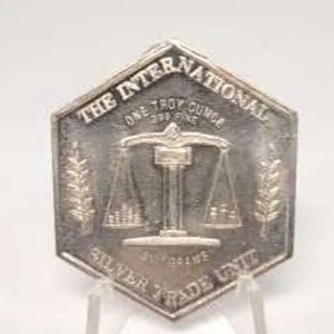 The International America 1 Oz. .999 Fine Silver