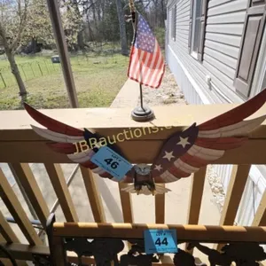 EAGLE & FLAG DECORATION