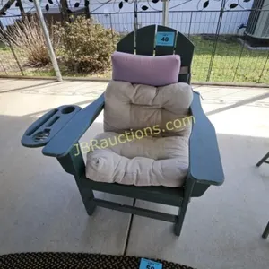 PATIO CHAIR W/CUSHION