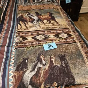 THROW WITH HORSES