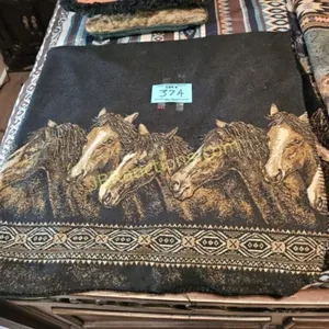THROW WITH HORSES