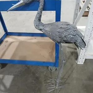 Metal Bird Lawn decor, 32"H